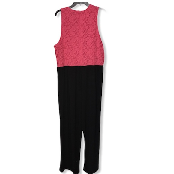 New Directions jumper crochet top solid bottom 3X - Picture 2 of 6